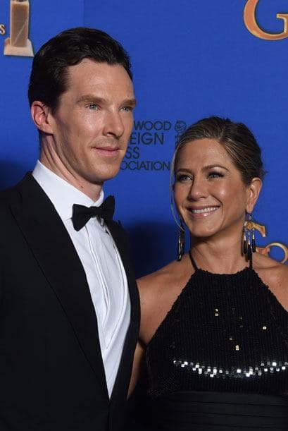 Benedict Cumberbatch y Jennifer Aniston.