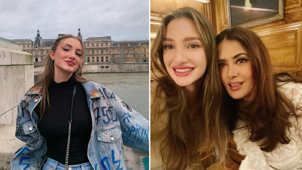 La otra hija de Salma Hayek: Mathilde Pinault tiene 20 años y conquista el mundo de la moda