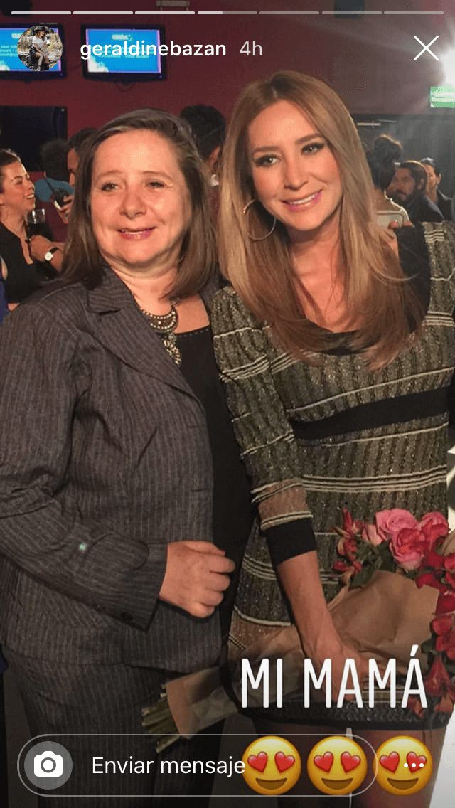 La actriz 
<b><a href="https://www.univision.com/famosos/la-mama-de-geraldine-bazan-ya-perdono-a-gabriel-soto-pero-asegura-que-irina-no-tiene-verguenza-fotos" target="_blank">festejó a su mamá, doña Rosalba Ortiz</a></b>, con varias fotos en donde aparece junto a ella y recordó a sus seguidores que la mejor forma de celebrar a sus progenitoras es no visitarlas para evitar más contagios de covid-19. 
<br>