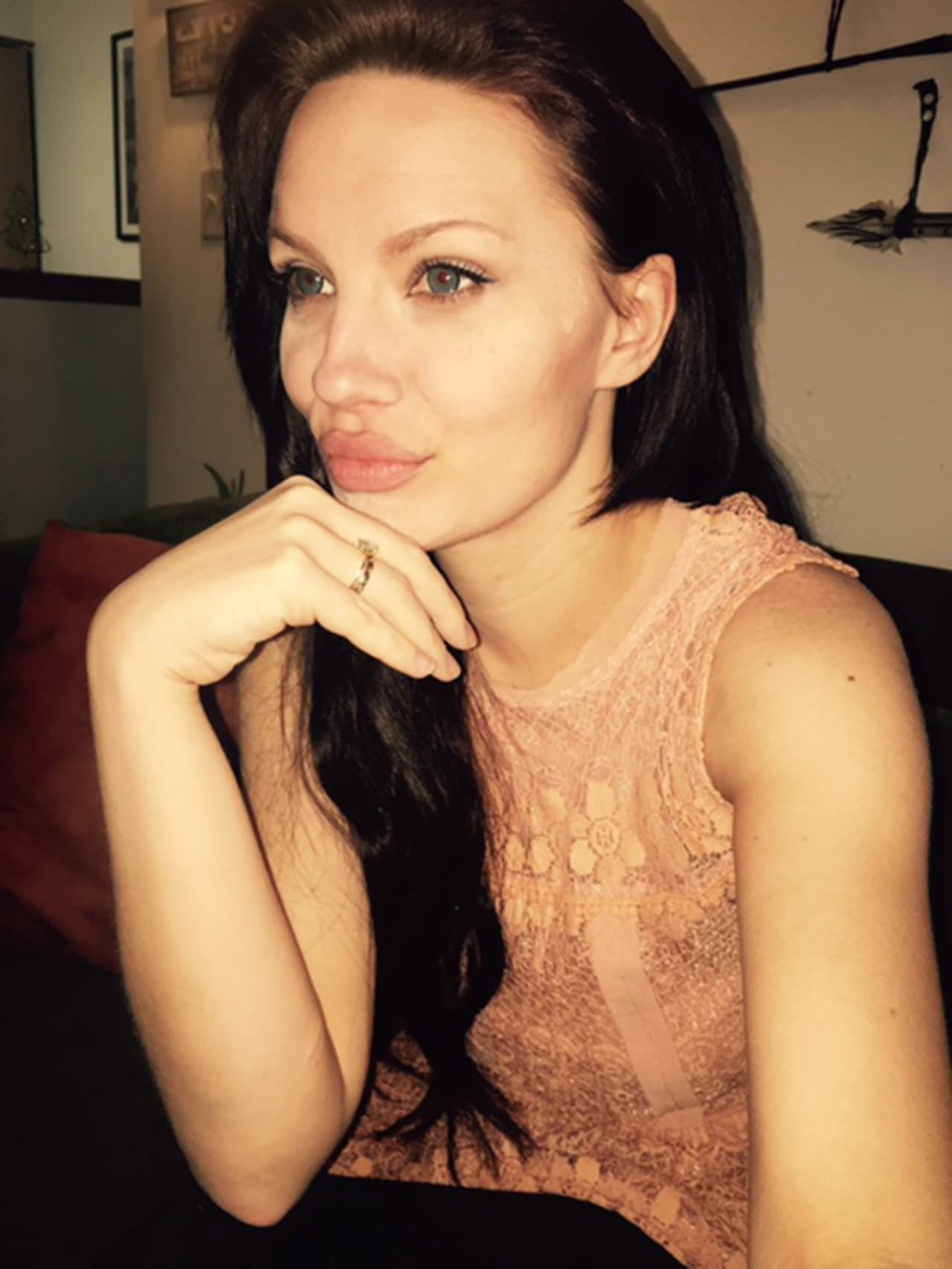 Melissa dice que es muy fan de Angelina y ha seguido su carrera.