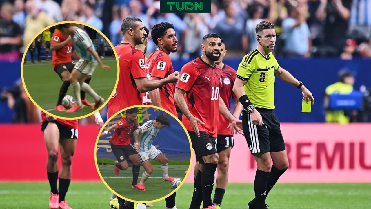 Las jugadas polémicas que dejó el Argentina vs. Egipto