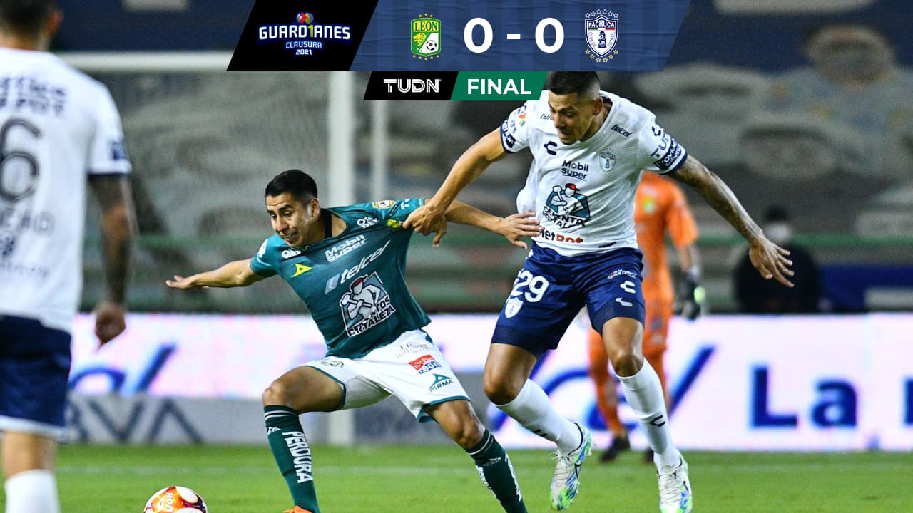 El campeón no gana: Pachuca y León se anulan por falla de Gigliotti