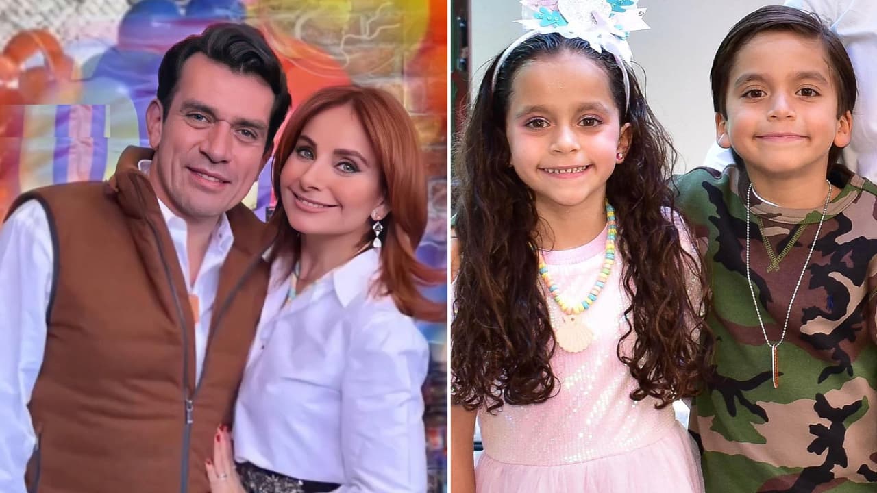 La gran fiesta de los hijos de Jorge Salinas y Elizabeth Álvarez: hubo doble pastel, doble piñata y un spa