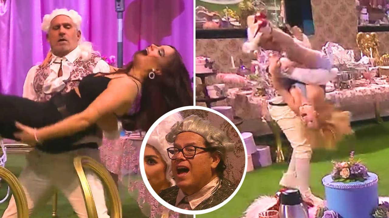 Arath baila con Gala Montes, Briggitte Bozzo y las carga: desata la furia y los gritos de Mayito