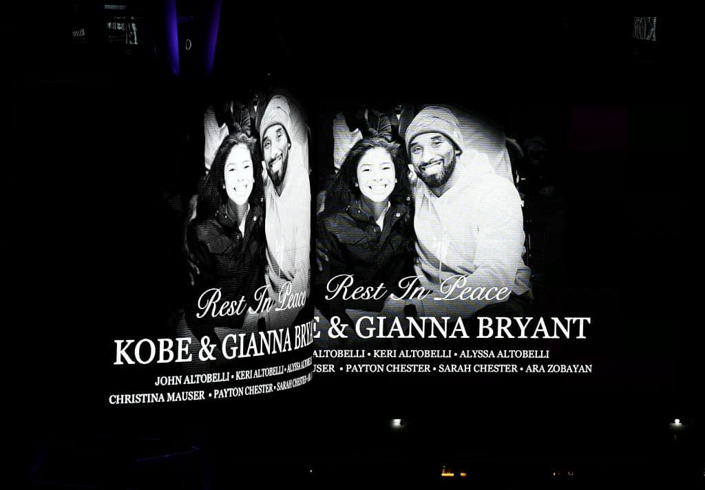 Así se vivió el emotivo homenaje a Kobe y Gianna Bryant en el regreso de Los Angeles Lakers a la duela.