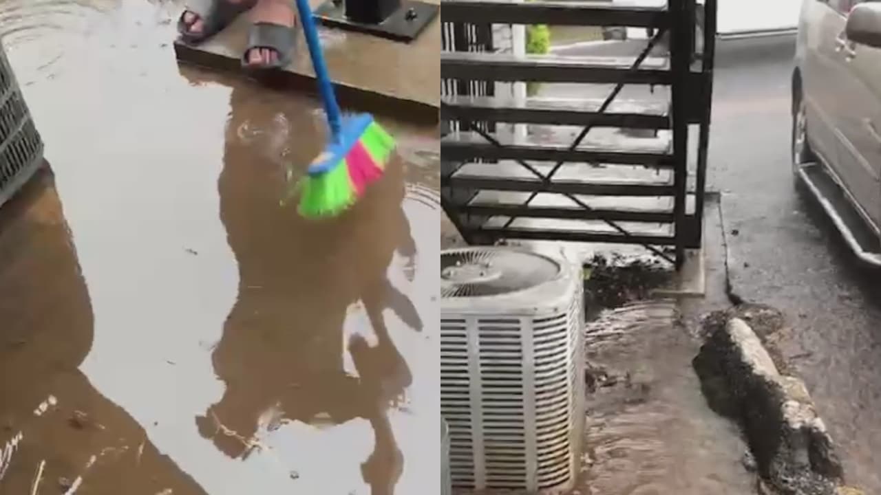 Inquilino hispano denuncia que su vivienda se inunda cada vez que llueve fuerte desde el año pasado