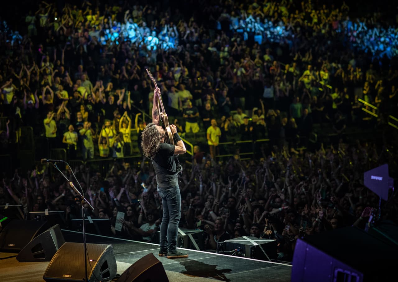 <b>Los Foo Fighters en Madison Square</b>
<br>Con el concierto que dio la agrupación Foo Fighters en junio se reabrió el Madison Square Garden para eventos con grandes multitudes y todos con su vacuna contra el Covid.