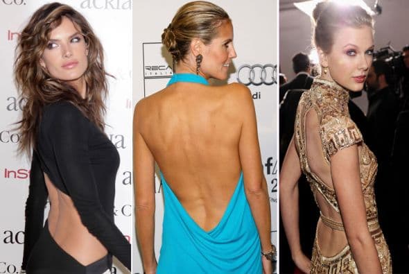 Tu espalda es parte de tus encantos, así que seduce a todos antes de recibir el Año Nuevo, con estas tendencias en escote trasero.