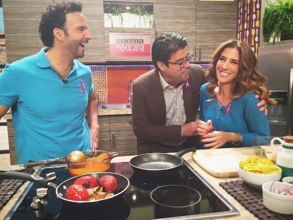 En HOY nos preocupamos por tu salud y por eso el chef Oropeza nos preparó unas enchiladas sin tortilla.