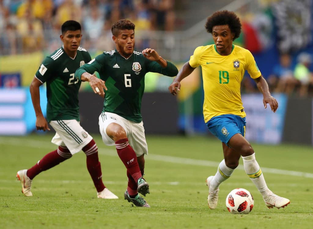 Pero su recompensa vino cuando jugó el Mundial de Rusia 2018, junto a su hermano Giovani dos Santos.
