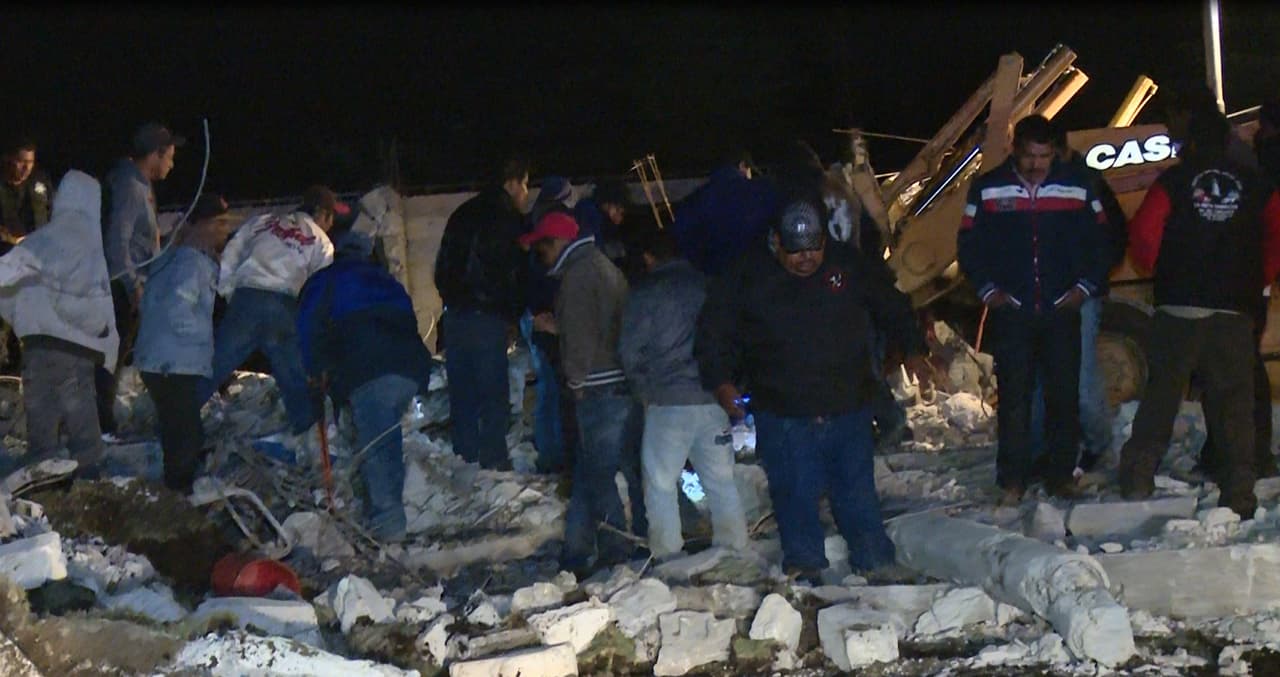 La explosión ocurrió en medio de los preparativos para la fiesta patronal del lugar de la próxima semana.