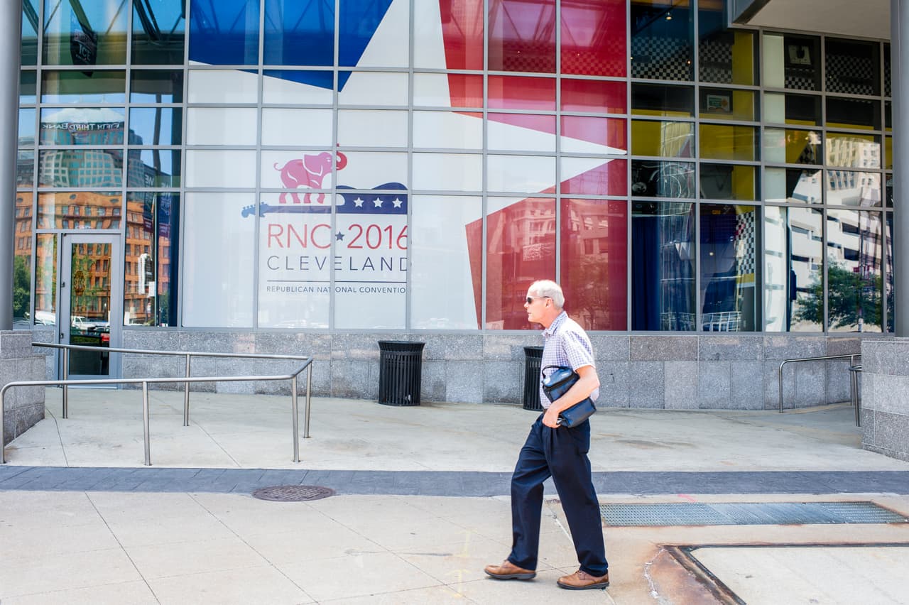 Cómo la Convención Republicana está afectando a los indigentes de Cleveland