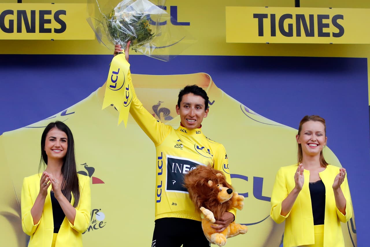Egan Bernal, nuevo líder del Tour de Francia