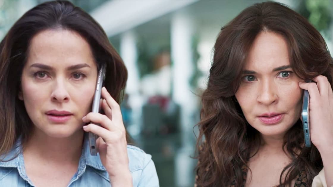 Rebeca confirma que Alonso es el padre de Aura | Hermanas, Un amor Compartido | Capítulo 8