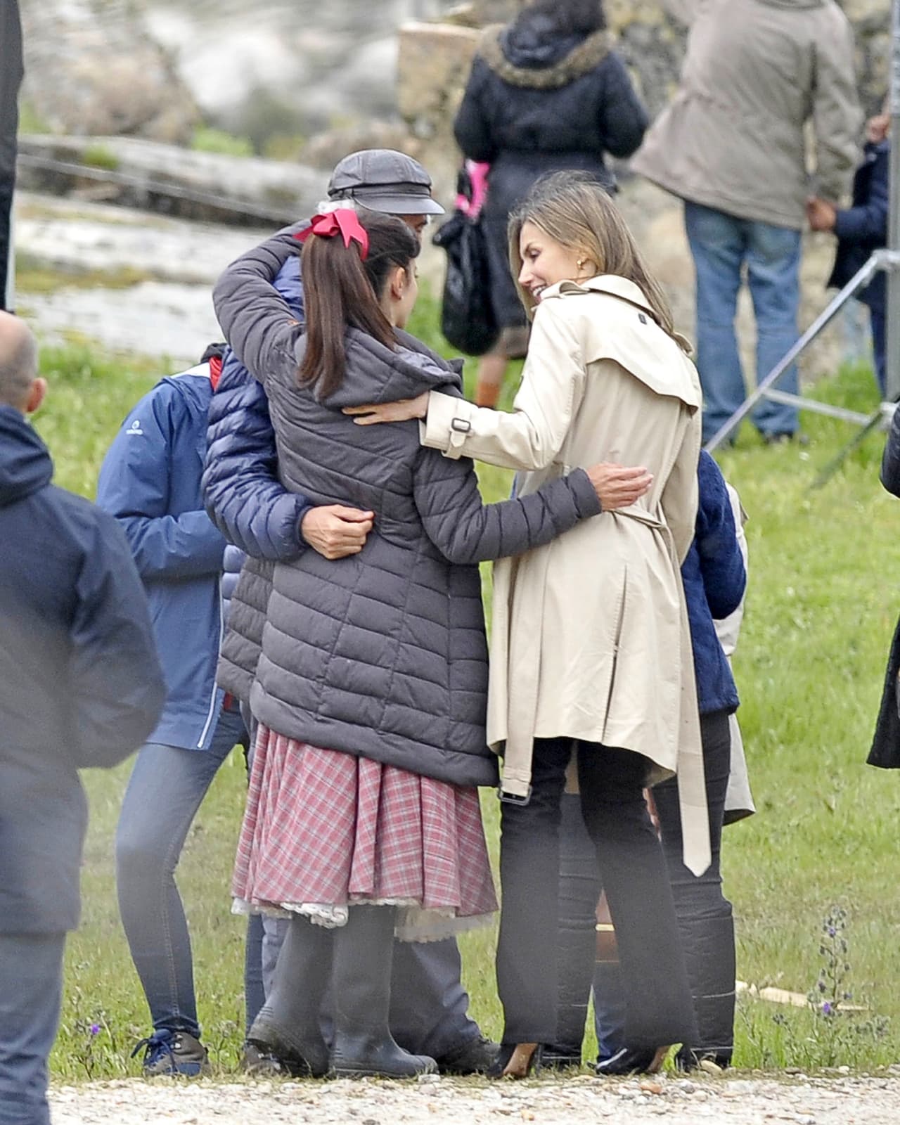 Penélope fue la anfitriona de Letizia en el set.