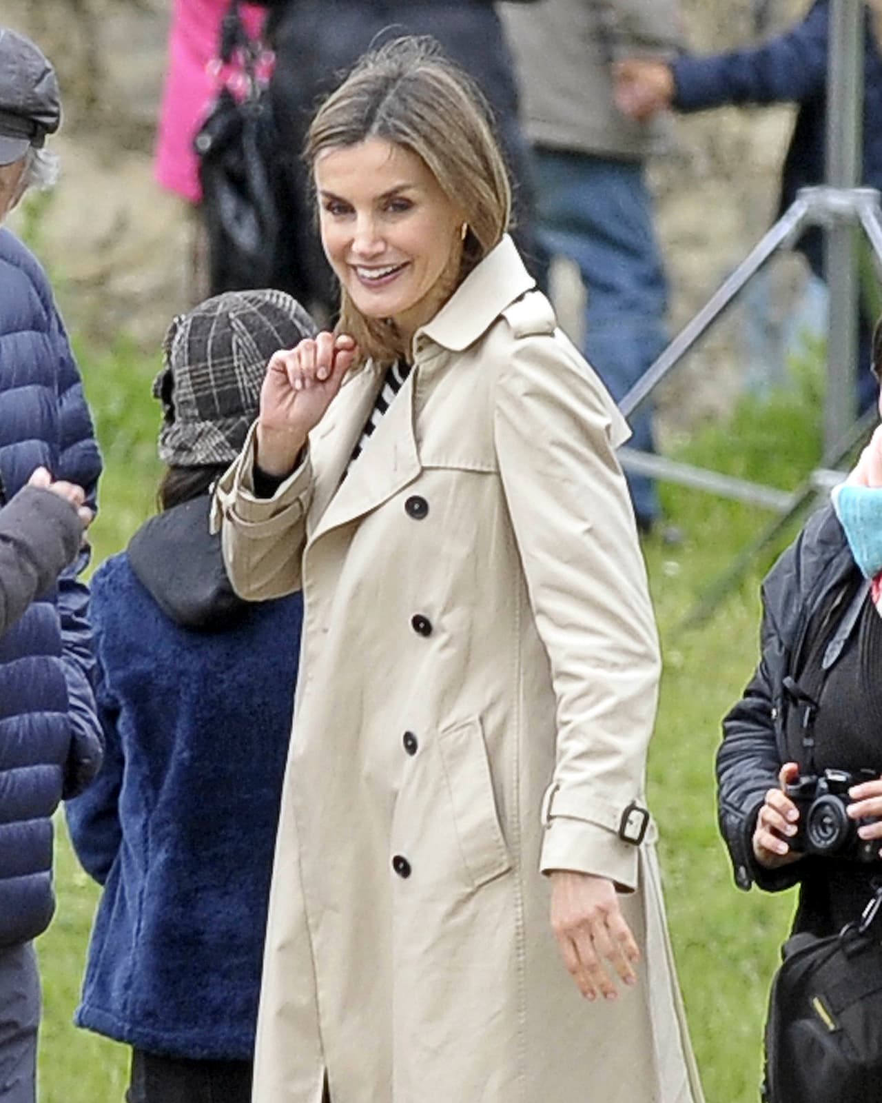 Estuvo encantada conociendo los detalles de la producción.