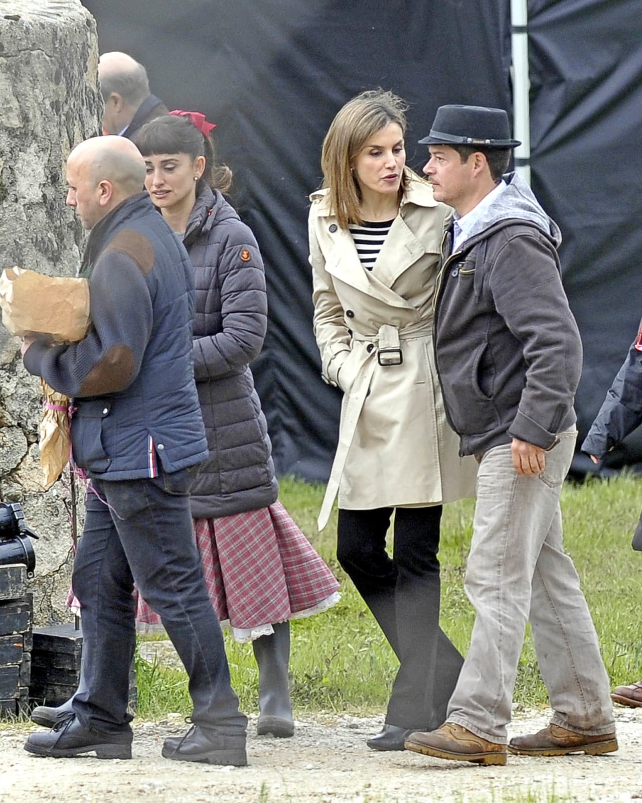 El grupo platicó durante largo rato.