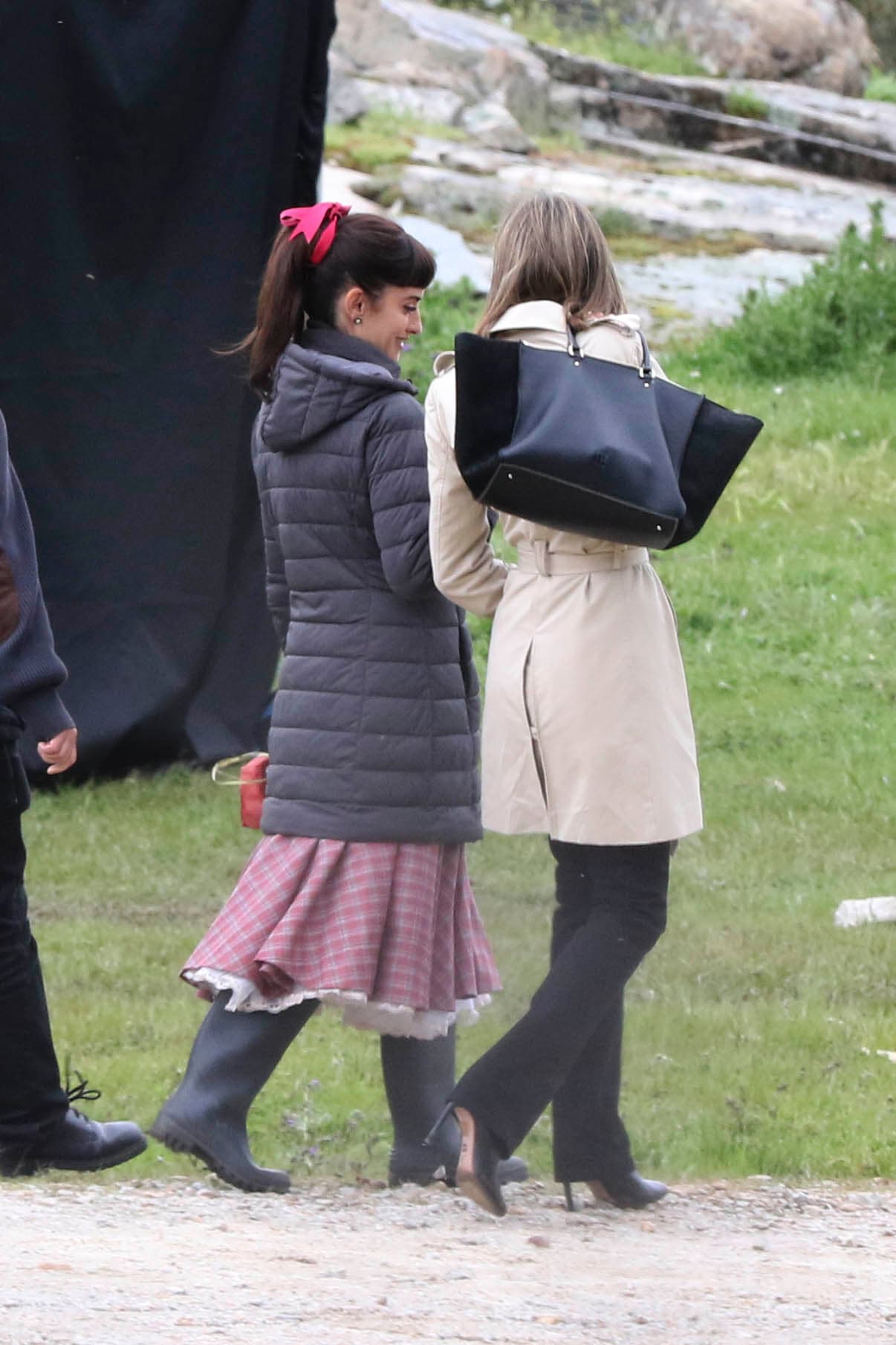 Las dos compartieron anécdotas y seguro, uno que otro chisme.