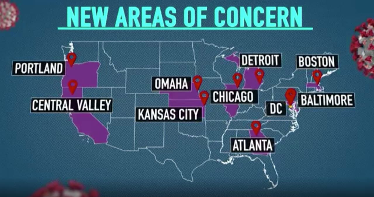 Dr. Fauci señala al Valle Central de California como una de las zonas de mayor contagio de coronavirus del país
