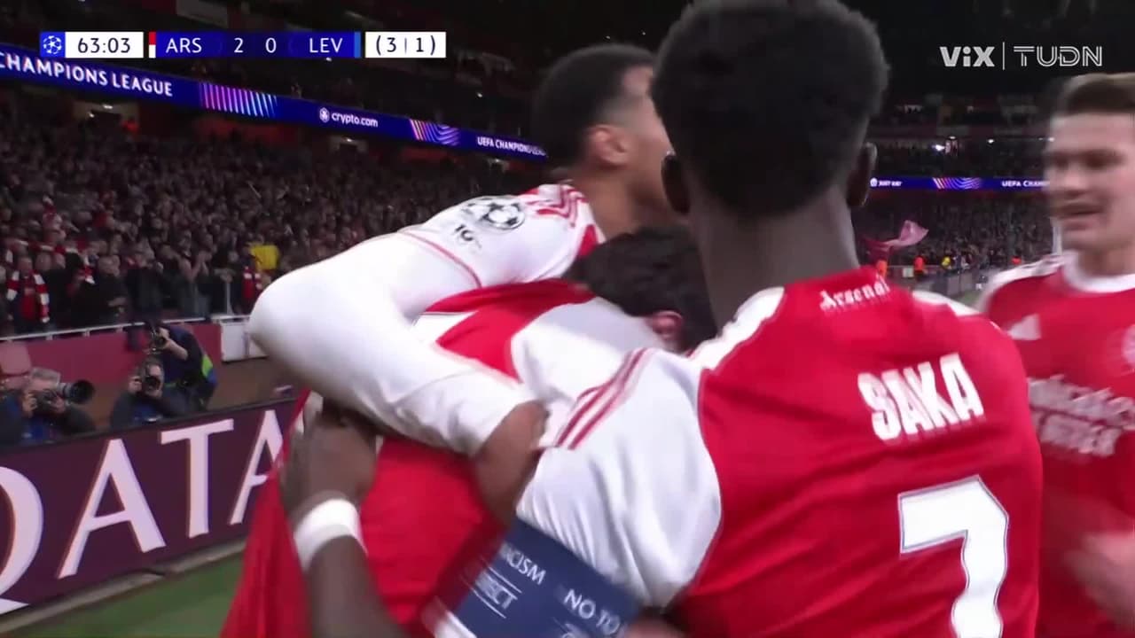 ¡GOOOOOL del Arsenal! ¡Rice amplía la ventaja!