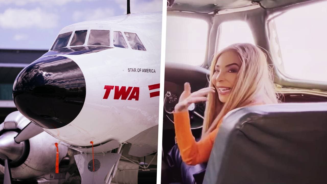 Conoce el avión adecuado como bar-restaurante que está en el aeropuerto JFK en Nueva York