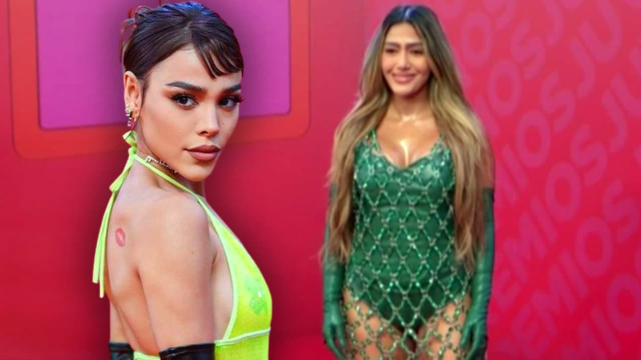 El vestido transparente de Danna Paola y más looks de Premios Juventud que dividieron opiniones