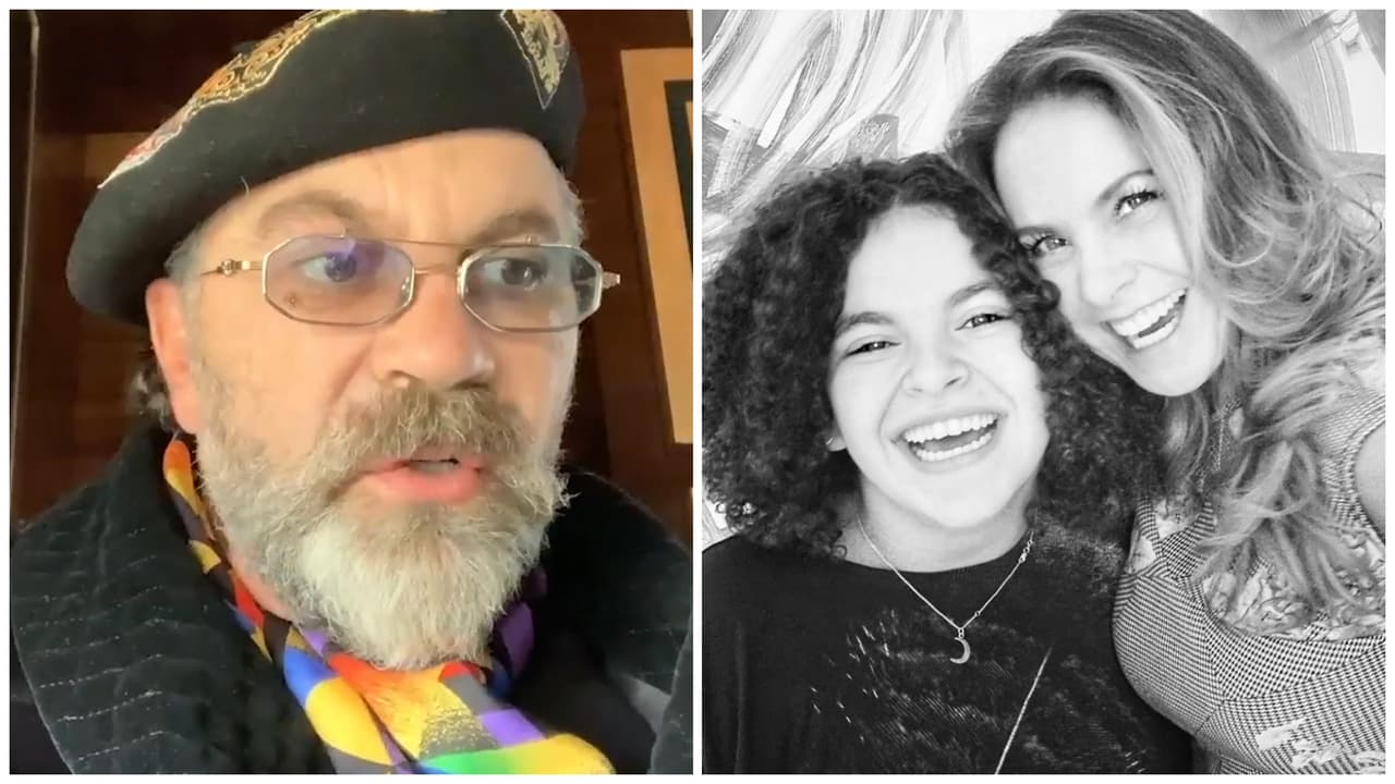 Aunque hay quien piensa que es su doble, para Manuel Mijares su hija y Lucero "son igualitas"