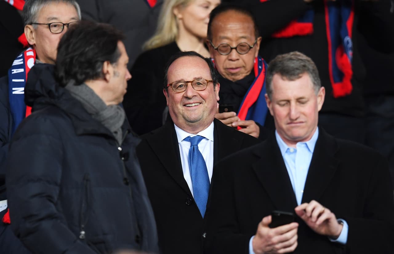 Otra celebridad destacada fue el presidente de Francia, Francois Holland.