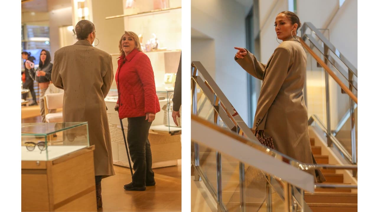 JLo y su madre habrían realizado compras.