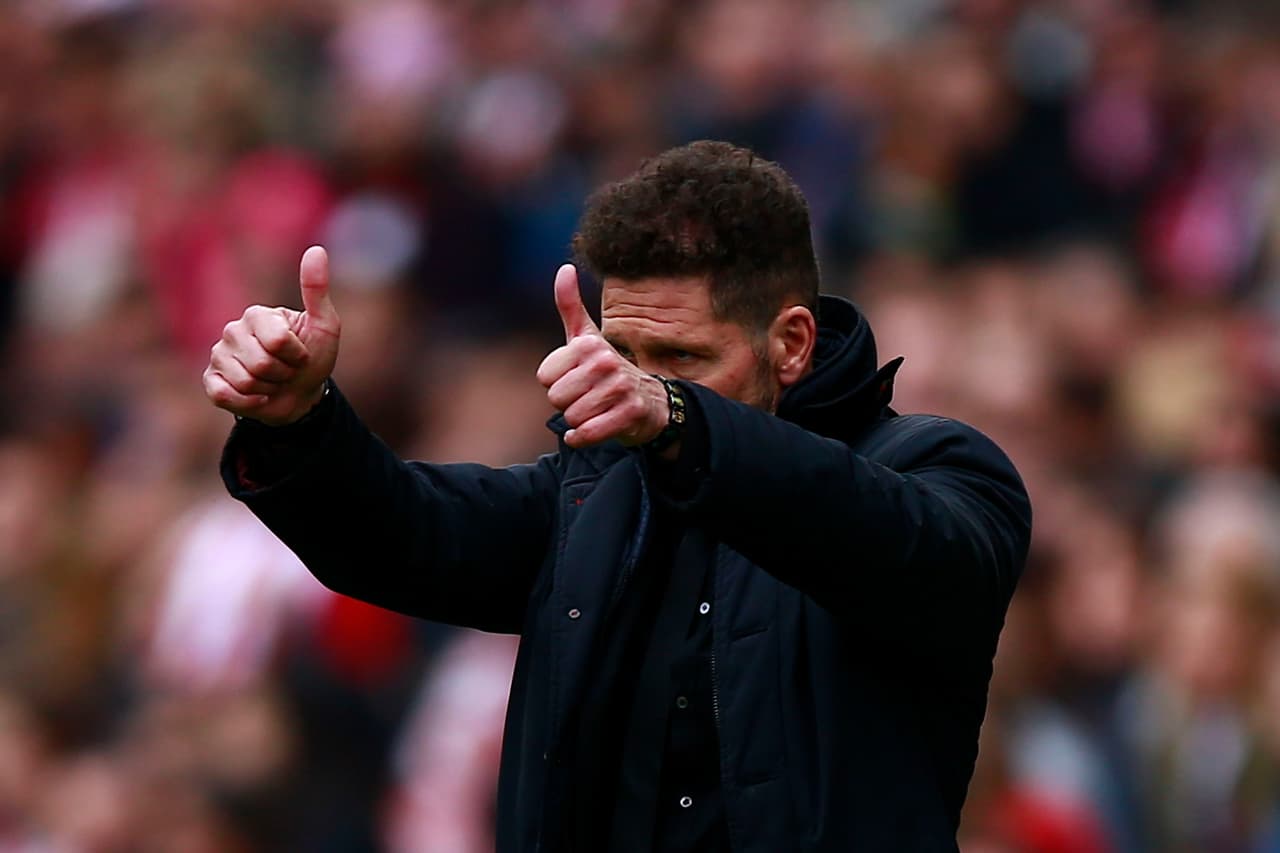 Simeone elogia el presente de Radamel Falcao: "Tiene una fuerza interior enorme"