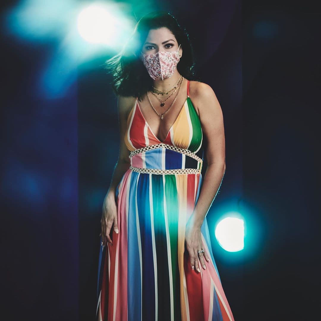 Ana Patricia Gámez, una bella a la que consideramos de casa, también irradió su luz en el escenario.