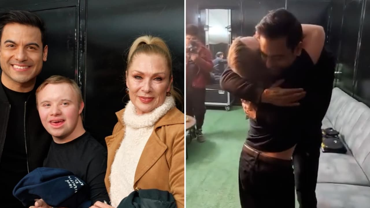 Hijo de Lety Calderón cumple sueño y conoce a Carlos Rivera tras pedirle que lo dejara cantar con él