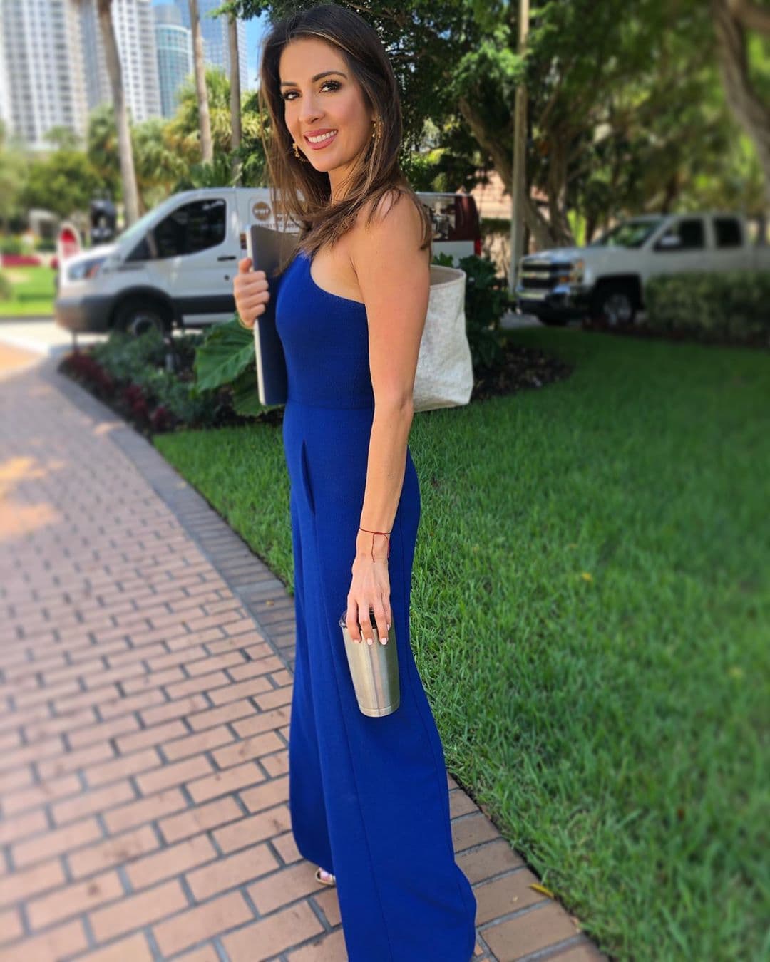 ¡Qué bien le sientan a Maity el clima y vientecito de Miami!