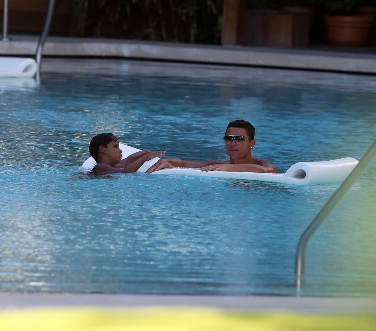 El pequeño Cristiano ya tiene cinco años.