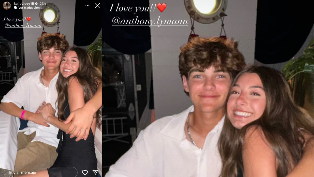 Esta es la foto que hace pensar a algunos que Kailey, la hija de William Levy y Elizabeth Gutiérrez, ya tendría novio.