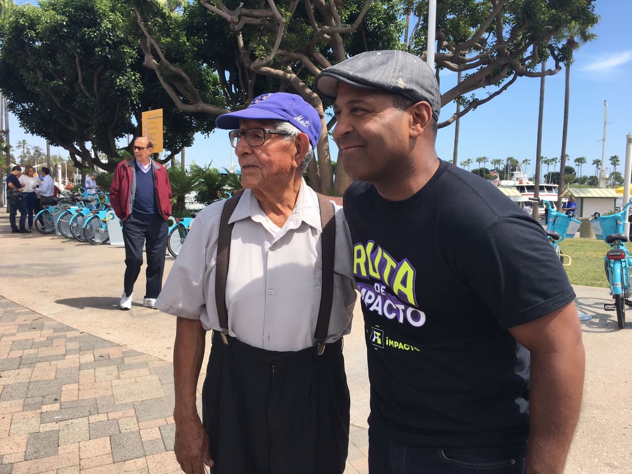 Los fans de Tony son de todas las edades.