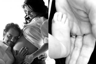 Alessandra Rosaldo y Eugenio Derbez presumen primera foto de Aitana