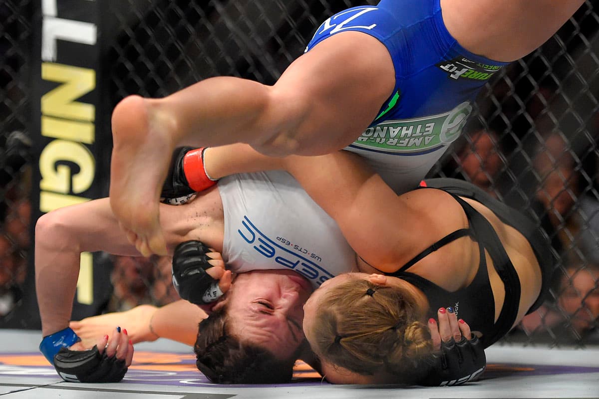 Ronda Rousey, combatiente dominante en la Artes Marciales Mixtas