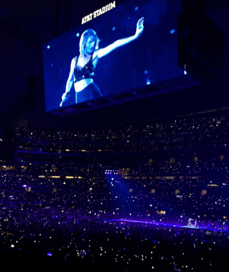 Diversas Arenas alrededor del mundo, han alojado el espectáculo de Taylor Swift.