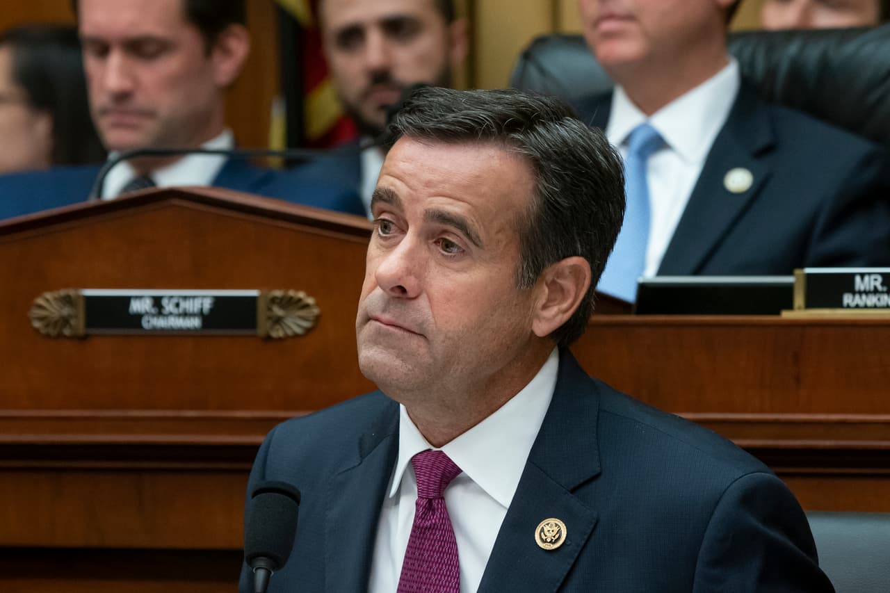 El congresista republicano por Texas, John Ratcliffe, miembro del Comité de Inteligencia fue uno de los que indagó a Robert Mueller en el Congreso el pasado 24 de julio de 2019.