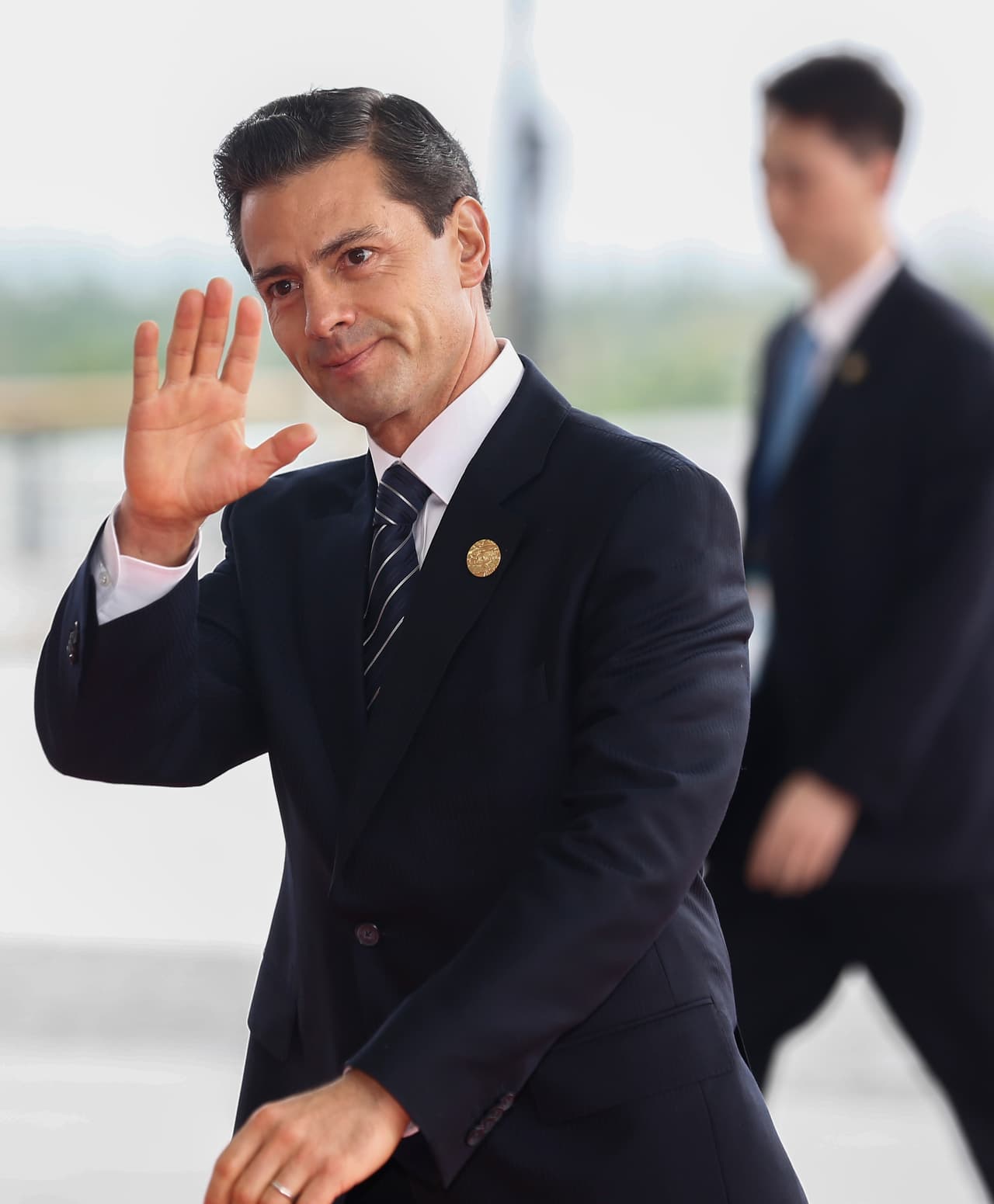 Y agregó que Enrique Peña Nieto “es una pareja que me llena en todos los aspectos”.