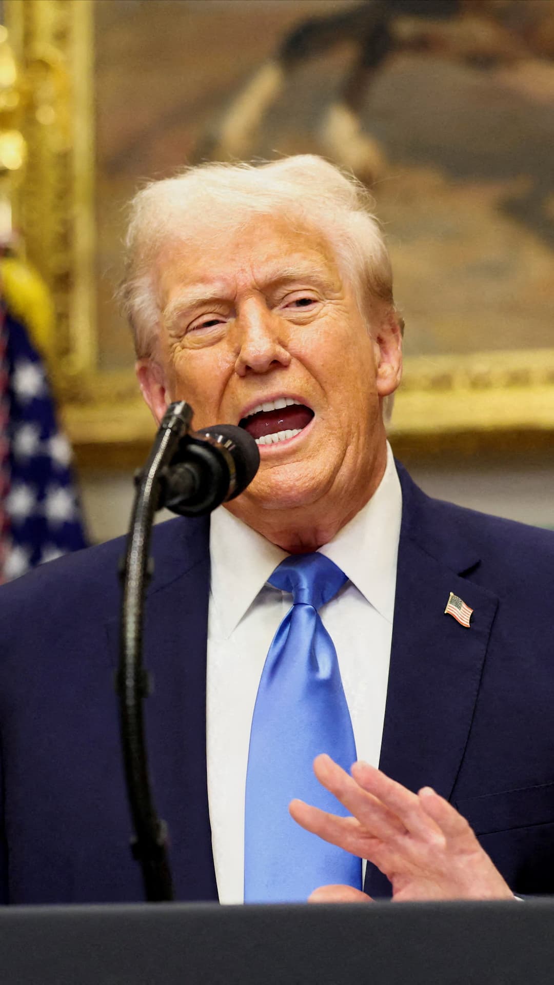 El polémico mapa de Donald Trump