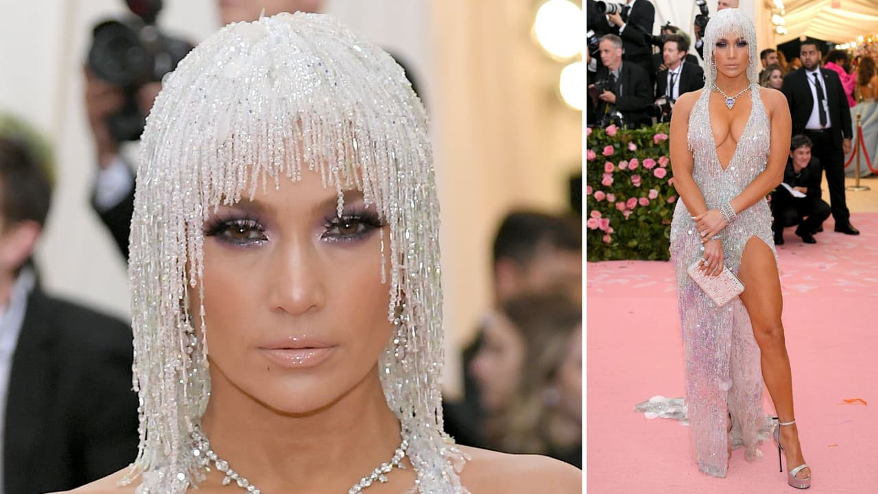 JLo en la Met Gala 2019.