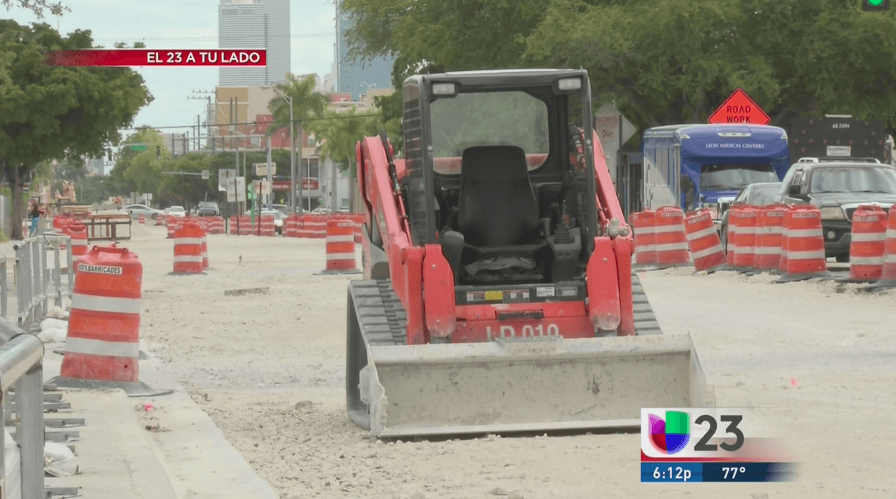 ¿Te has visto afectado por las construcciones a lo largo de Flagler Street?