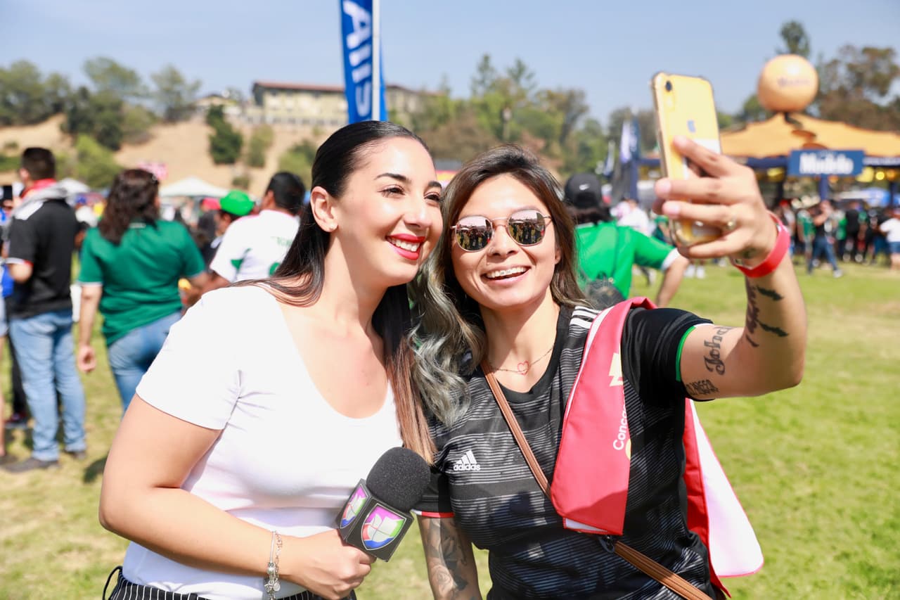 Y por supuesto, la selfie para el recuerdo.