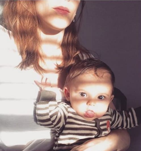 En abril del 2015 se estrenó como mamá de la pequeña Juliana.