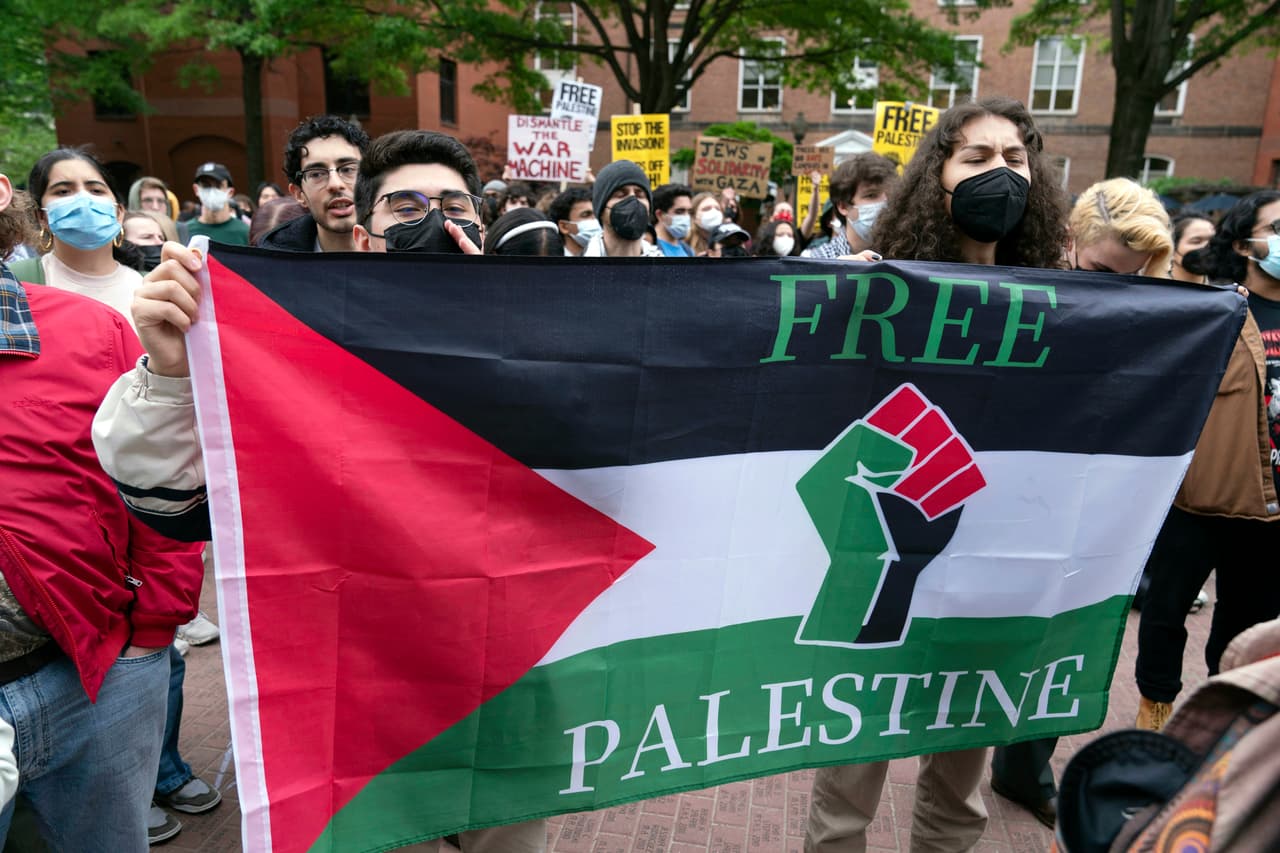 Estas protestas, que han incomodado a alumnos judíos, llegan dos días después de una huelga de la American University contra la guerra en Gaza.