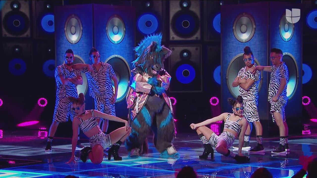 El romanticismo qued´´o atrás cuando Cebra pisó la tarima y paró a todos de sus asientos con su 'Reggaetón lento'. Después de este número, Adrián Uribe confesó que este es uno de sus personajes favoritos porque comparten el gusto por el baile.