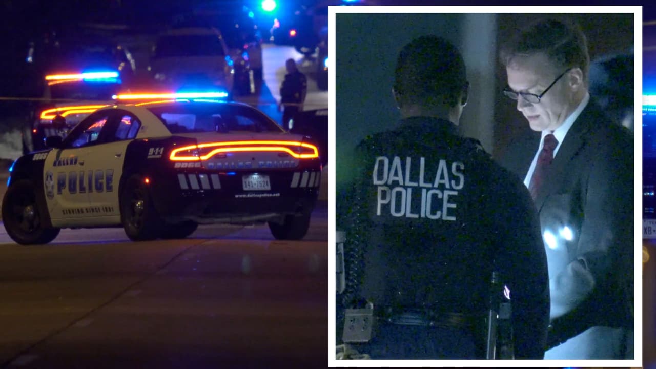 Hombre intenta escapar de policías encubiertos y muere tras volcar un auto robado en Dallas