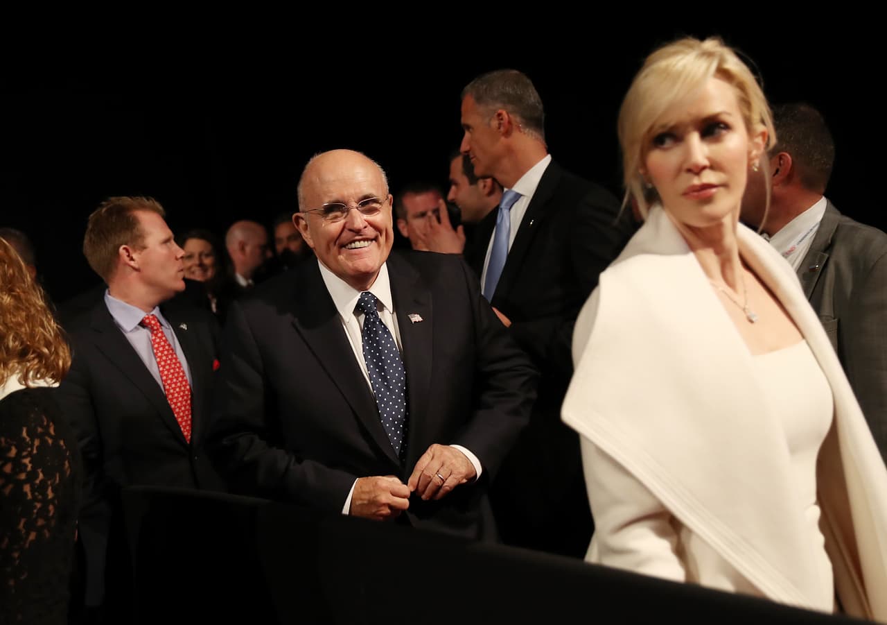 El ex alcalde de Nueva York Rudy Giuliani.